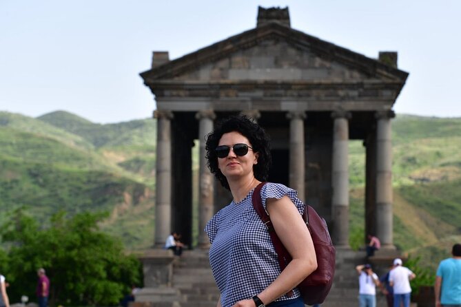 Charents Arch, Garni, Symphony of Stones , Geghard, Lake Sevan - Stop 2: Garni Temple, built by King Trdat III