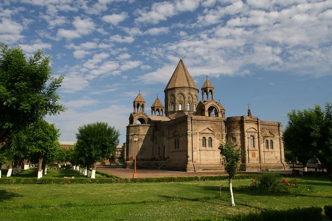 Echmiadzin (Hripsime, Gayane, Mother Cathedral) and Zvartnots Temple - Saint Hripsime Church: reading Armenian design like a map