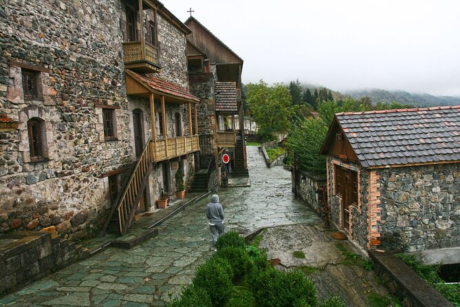 From Yerevan:Sevan, Dilijan, Haghartsin, Goshavank, Lake Parz - Haghartsin Monastery in the Tavush forests: unusual stones and a refectory you notice