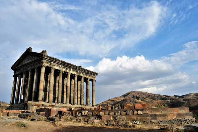 Garni, Geghard, Charent's Arch, Symphony of Stones & LavashBaking - Garni Temple, a Quick Hike, and the Azat River Basin Feel