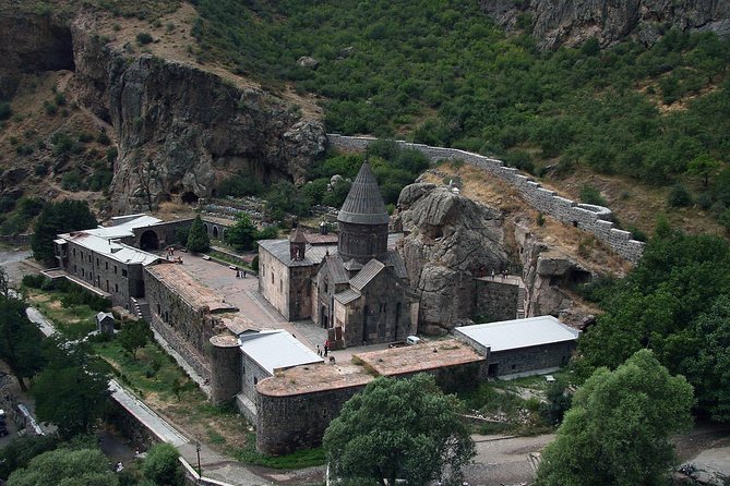 Garni, Geghard, Lake Sevan, Sevanavank Monastery - private tour from Yerevan - Charent’s Arch: A 20-Minute Break With Big Ararat Energy