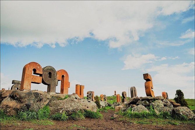 Group Tour: Amberd, Aragats, Lake Kari, Saghmosavank, Alphabet - Food, snacks, and comfort: AC, water, pastries, and dried fruits