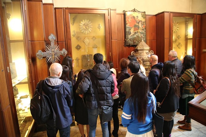 Group Tour: Echmiadzin Cathedral & churches, Zvartnots Temple - Saint Gayane Church: domed-basilica style and the Ararat backdrop effect