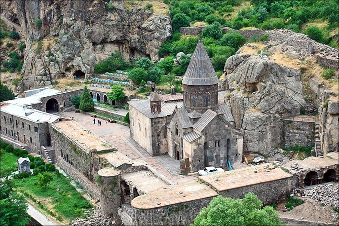 Private Half-Day Garni Temple and Geghard Monastery Tour from Yerevan - Geghard Monastery: carved rock and serious atmosphere