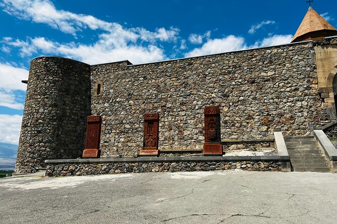 Private Tour: Khor Virap-Areni-Noravank-Tatev - Noravank Monastery: red rock cliffs and a gorge church