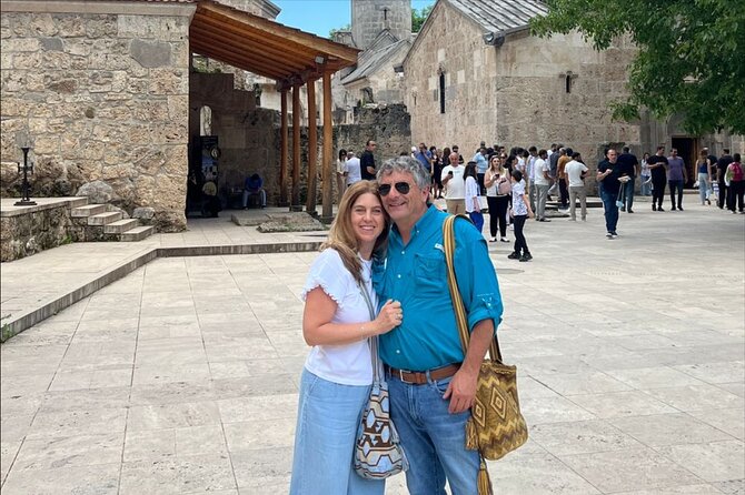 Private Tour to Sevan, Haghartsin, Lake Parz & Deer Farm - Haghartsin monastery: eagle play and a major renovation story