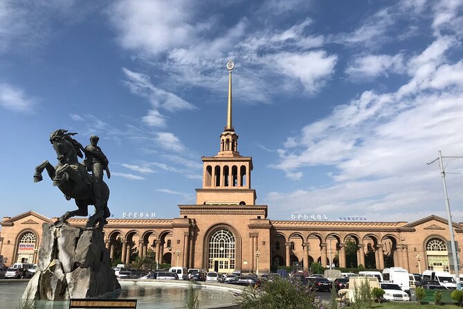 Soviet Yerevan: Small-Group City Experience - Sasuntsi Davit Street station, Soviet infrastructure, and a folk-hero name