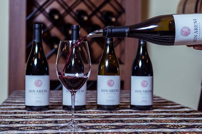 Tatev Ropeway and Monastery, Khor Virap, Noravank, Areni Winery - private tour - Hin Areni Winery: wine tasting plus a factory visit