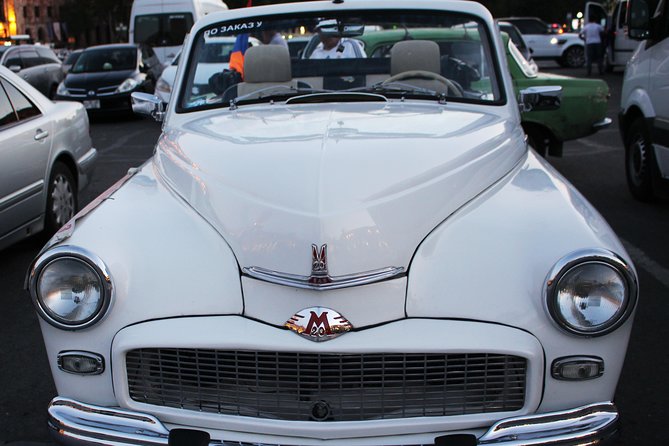 Yerevan city tour with drinks in a classic car with photography - Why this vintage car tour feels more personal in Yerevan