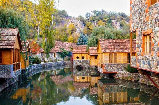 Yerevan to Tbilisi Private car transfer 3 Scenic stops - Sevan Lake: the 1,900-metre viewpoint break